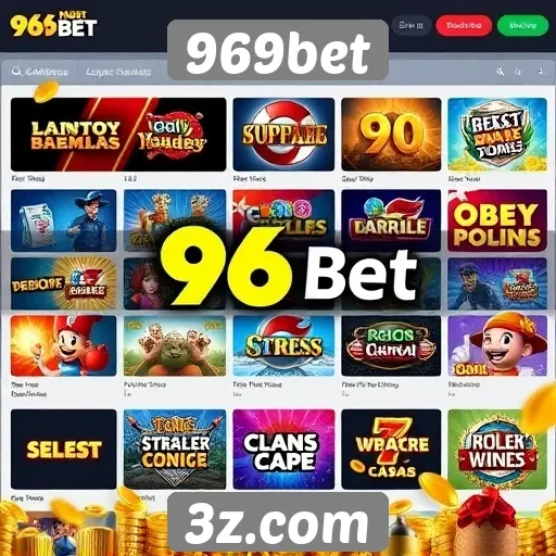 Comparativo entre jogos disponíveis em 969bet